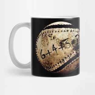 Baseball sabermetrics Baseball 6432 Double Play Mug